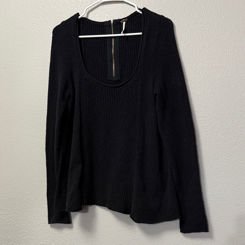 Free People Scoop Neck Sweater